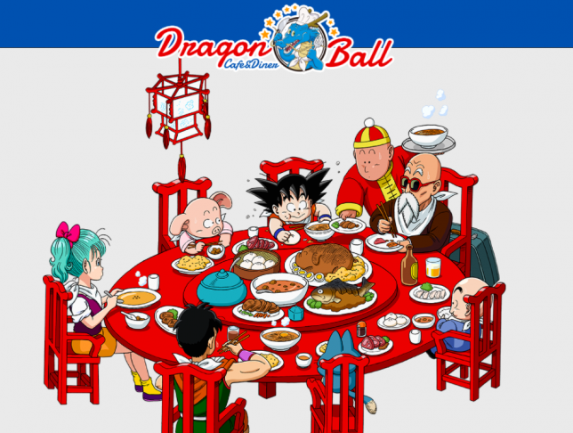 ドラゴンボールカフェ大阪梅田